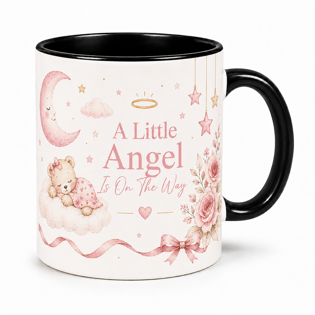 A Little Angel – Baby Girl Magic Reveal Mug