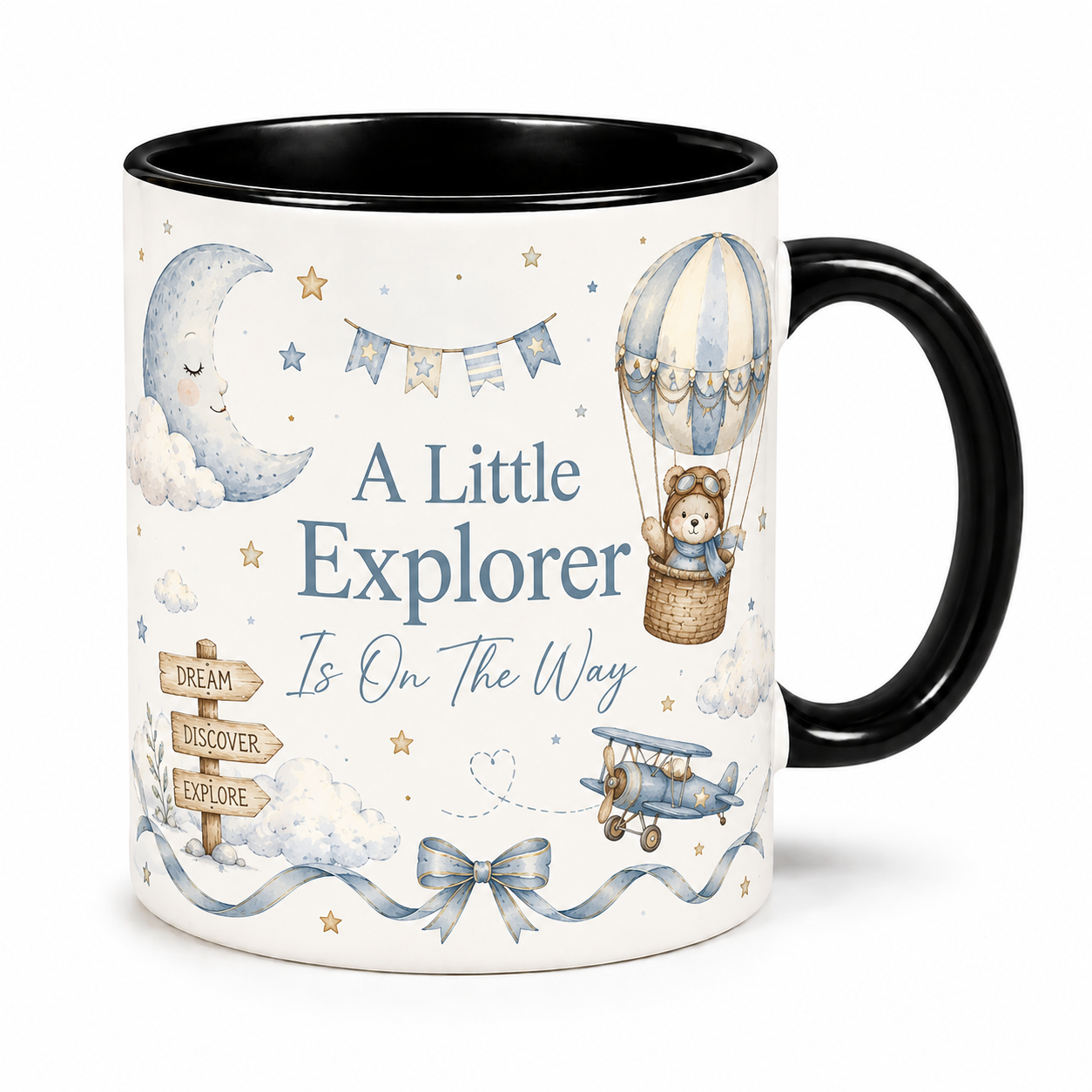 A Little Explorer – Baby Boy Magic Reveal Mug