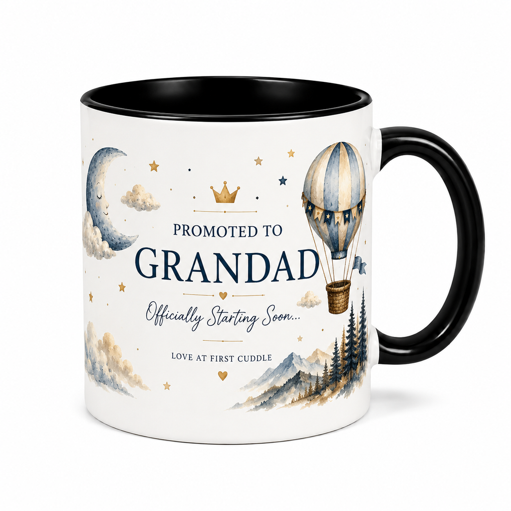 Promoted To Grandad – Magic Reveal Mug