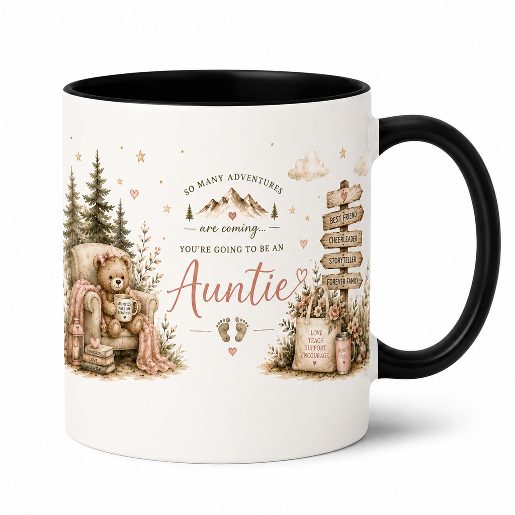 You're Going To Be An Auntie – Magic Reveal Mug