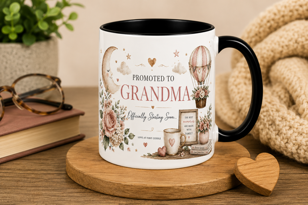 Promoted To Grandma – Magic Reveal Mug