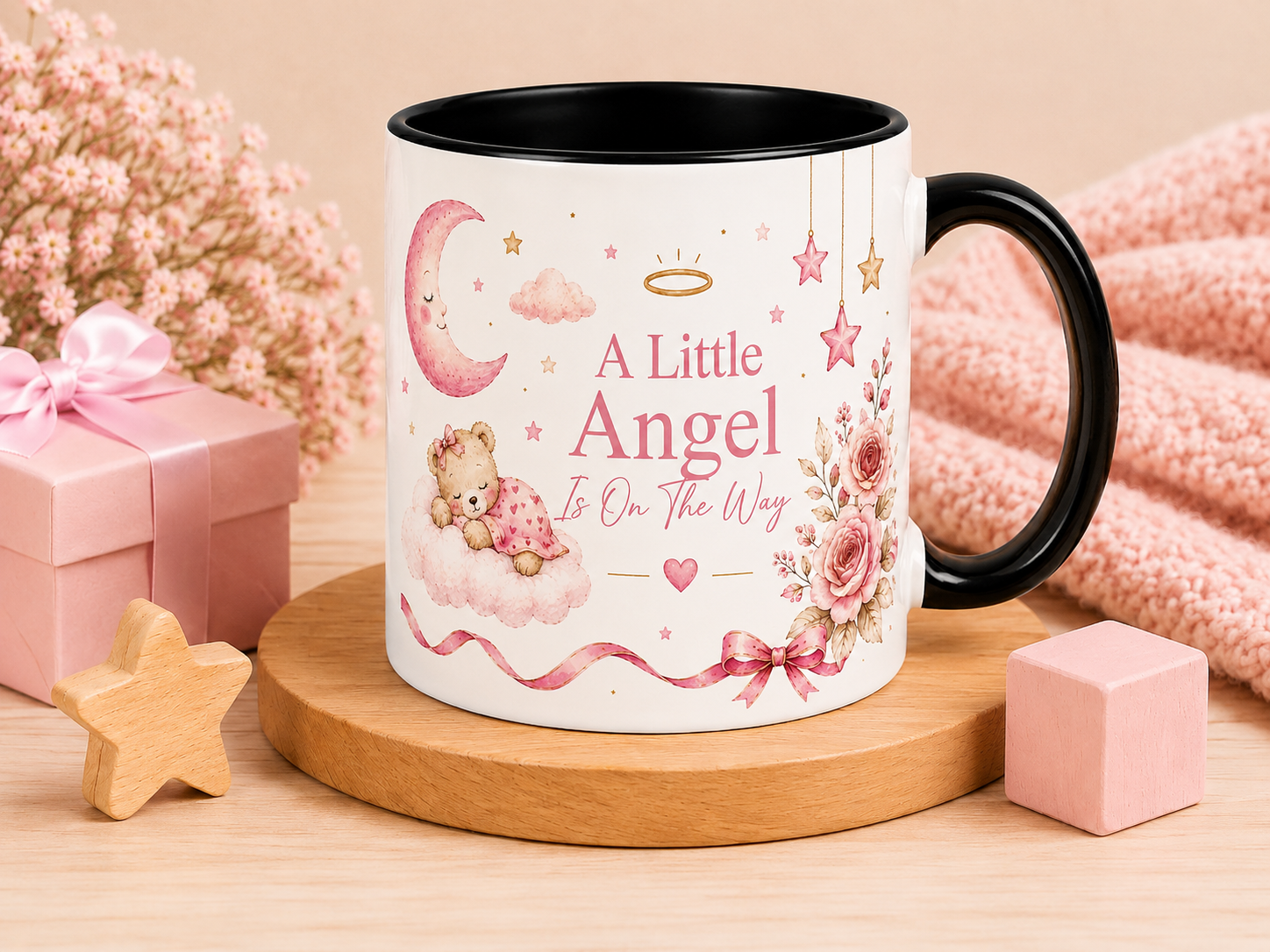 A Little Angel – Baby Girl Magic Reveal Mug