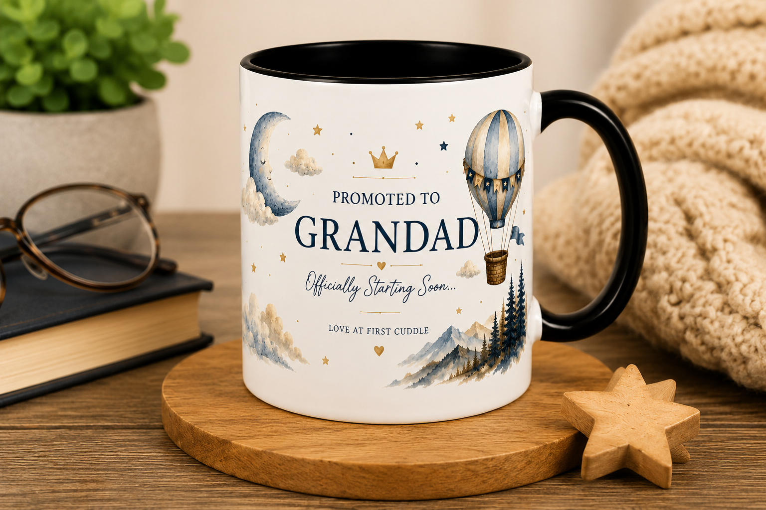 Promoted To Grandad – Magic Reveal Mug