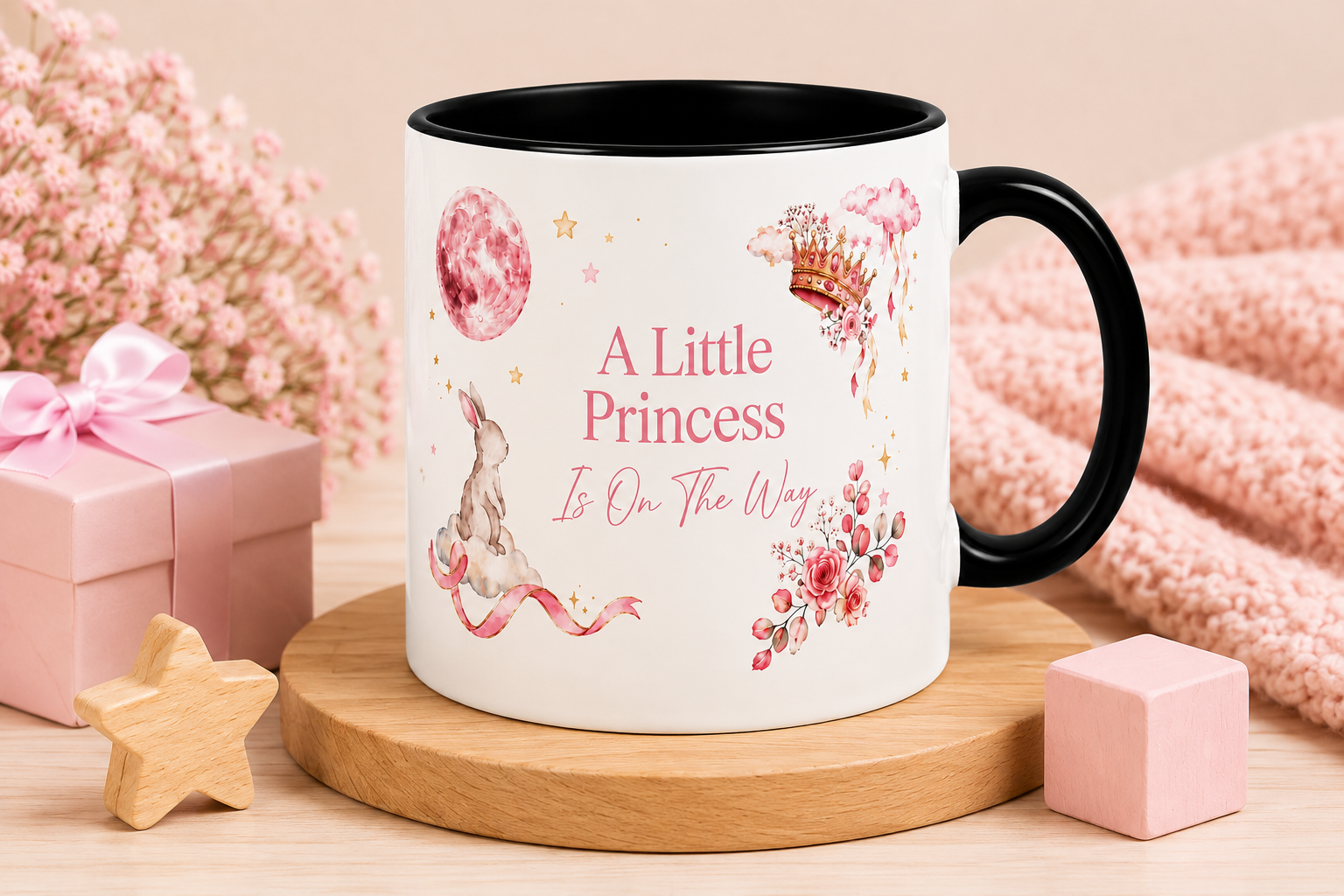 A Little Princess – Baby Girl Magic Reveal Mug